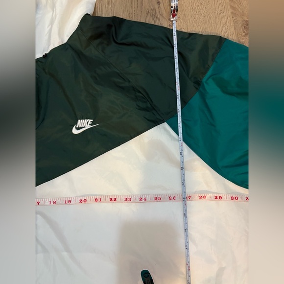 Nike Sportswear Windrunner Men's Full-Zip Jacket, XXL, Green/White, Hooded - Picture 4 of 6